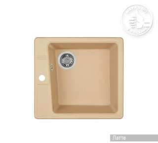 Мойка кухонная Акватон Парма 51 см латте