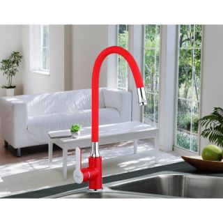 Смеситель для кухни Frap F4043 красный