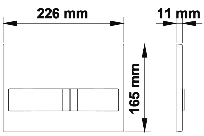 Инсталляция для унитаза Berges Novum L3 с кнопкой хром глянец 040213