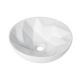 Накладная раковина Gappo GT307 40 см белый