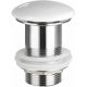 Донный клапан для раковины Ceramica Nova CN2000 без перелива белый