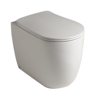 Сиденье для унитаза Kerasan Nolita 539201 с крышкой белое