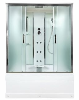 Душевая кабина AvaCan EM 4516 с гидромассажем 160x85 см