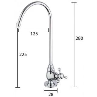 Смеситель для кухни Frap F1052-9 хром