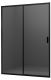 Душевая дверь Ambassador Forsa 17022216ABB 100см чёрный/тонированное