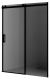 Душевая дверь Ambassador Benefit 19022204HBB 150см чёрный/тонированное
