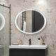 Зеркало с подсветкой Continent Credo ЗЛП84 с сенсорным выключателем 90см