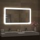 Зеркало с подсветкой Continent Velvette ЗЛП468 с сенсорным выключателем 120см