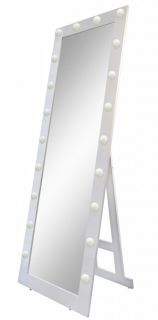 Зеркало гримёрное Continent ЗГП42 напольное 60см белый