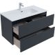 Тумба под раковину Aquanet Алвита New 303919 90 см антрацит