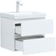 Тумба под раковину Aquanet Беркли 302347 50 см белый глянец