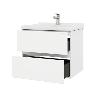 Тумба под раковину подвесная Onika Эвада 107061 70 см белый