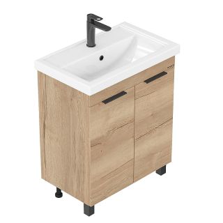 Тумба под раковину напольная Onika Легран 107067 70 см дуб галифакс