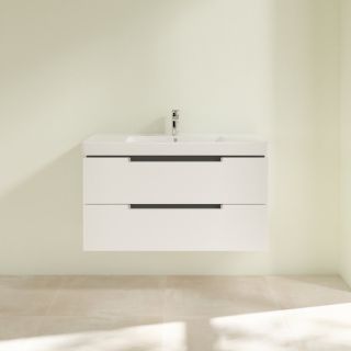 Тумба под раковину Villeroy Boch Subway 2.0 100 A69010DH Белая