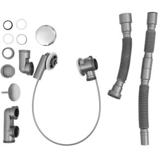 Слив-перелив для ванны Aquanet 339430 80 см хром