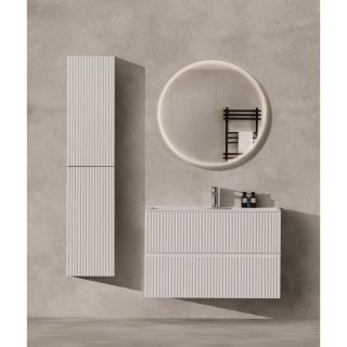 Пенал Aquanet Джейн 313289 35 см белый матовый