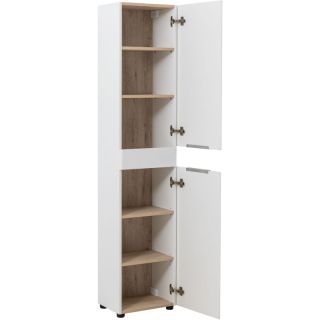 Пенал Aquanet Ирис 342558 40 см белый глянец