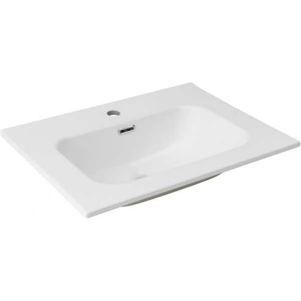 Раковина Aquanet Flat 330429 60 см белый матовый