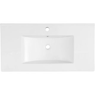 Раковина Aquanet Flow 347432 90 см белый