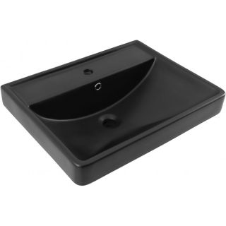 Раковина Aquanet Ирис 329247 60 см чёрный матовый