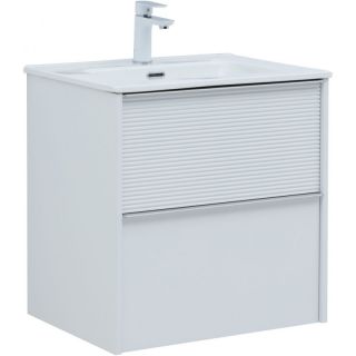 Тумба под раковину Aquanet Вита 330473 60 см белый матовый