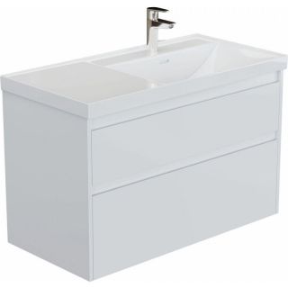 Тумба под раковину Aquanet Nova Lite 2.0 346312 100 см бежевый