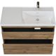 Тумба под раковину Aquanet Nova Lite 2.0 346319 100 см дуб рустикальный