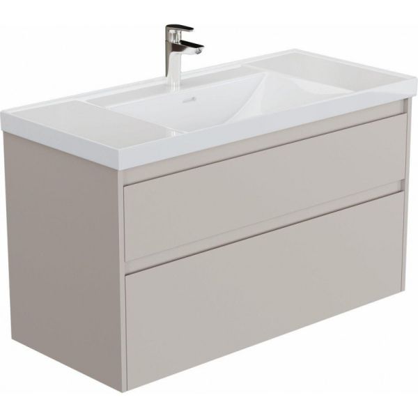 Тумба под раковину Aquanet Nova Lite 2.0 346328 110 см бежевый