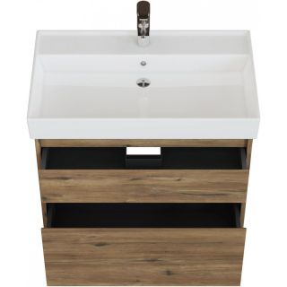 Тумба под раковину Aquanet Nova Lite 2.0 346315 60 см дуб рустикальный