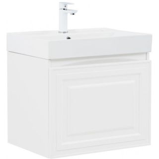 Тумба под раковину Aquanet Агата 345480 60 см белый сатин