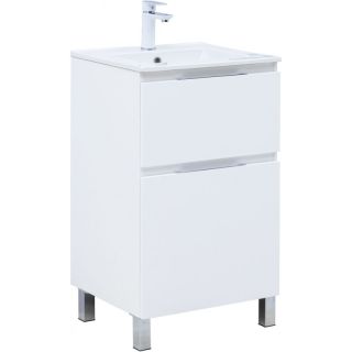 Тумба под раковину Aquanet Алвита New 344131 50 см белый матовый