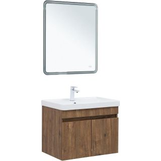 Тумба под раковину Aquanet Оптима 344796 70 см дуб рустикальный