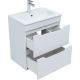 Тумба под раковину Aquanet Практика 347963 60 см белый глянец