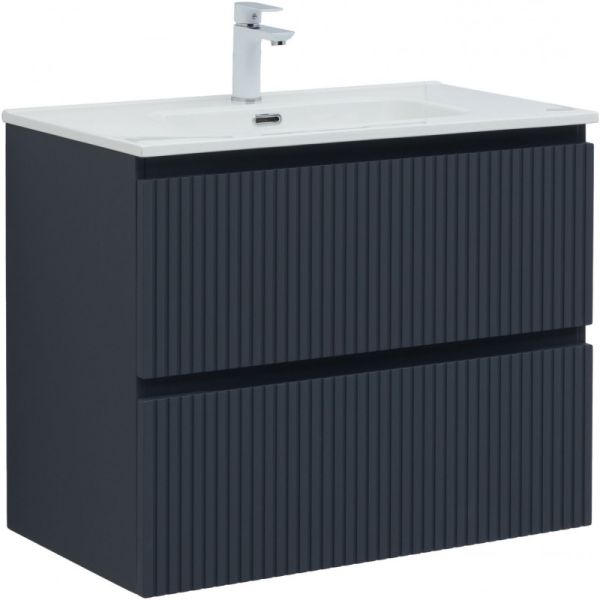 Тумба под раковину Aquanet Джейн 335429 80 см маренго