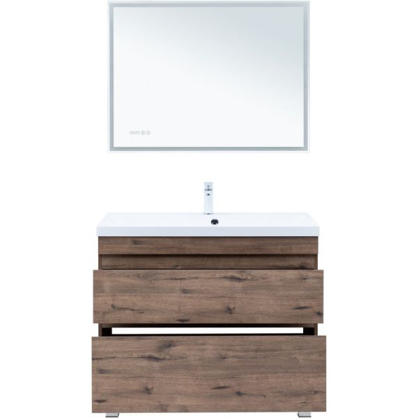 Тумба под раковину Aquanet Нота New 344148 100 см дуб веллингтон табак