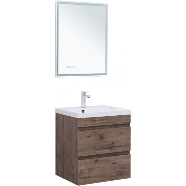 Тумба под раковину Aquanet Нота New 334191 60 см дуб веллингтон табак