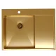 Мойка кухонная Reflexion Maggiore 65-GD RX2365GD брашированное золото