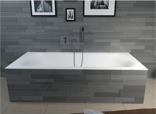 Акриловая ванна Riho Linares B143001005 190х90см с тонким бортом белый