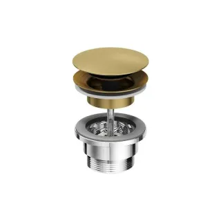 Донный клапан для раковины Jacob Delafon E30536-2MB золото