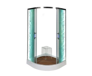 Душевая кабина Deto С 01 LED 100х100х200 см