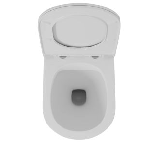 Унитаз подвесной DQ Venice DT1026016 безободковый белый