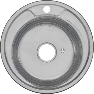 Мойка 490 N Melana 0,6/170 хром с сифоном (017N*16)