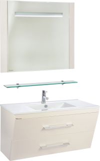 Тумба под раковину Bellezza Берта 90см бежевый 00000007108