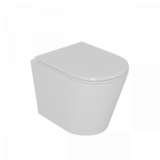 Комплект DQ Унитаз подвесной безободковый DT1026016, Инсталляция DI8050127, Клавиша смыва DB1529001.2, хром (DS1021615)