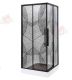 Душевой уголок AvaCan KB 80-90 чёрный