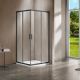 Душевой уголок Vincea Garda VSS-1G1012CLGM, 1200*1000, вороненая сталь, стекло прозрачное