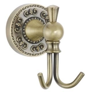 Крючок для ванной комнаты двойной Rose RG1021Q бронза