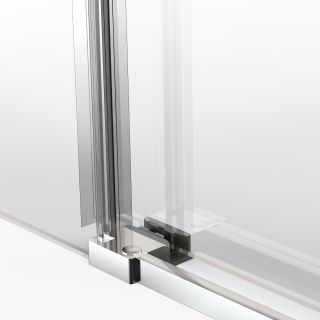 Душевая дверь Vincea Stella VDS-1ST160CLG, 1600, брашированное золото, стекло прозрачное