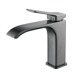 Смеситель для раковины Shevanik S4001T оружейная сталь