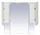 Зеркальный шкаф с подсветкой Misty Дрея 105см белый